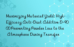 Maximizing Material Yield: High-Efficacy Anti-Dust Additive D-9000 Preventing Powder Loss to the Atmosphere During Transfer