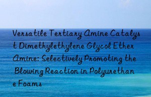 Versatile Tertiary Amine Catalyst Dimethylethylene Glycol Ether Amine: Selectively Promoting the Blowing Reaction in Polyurethane Foams