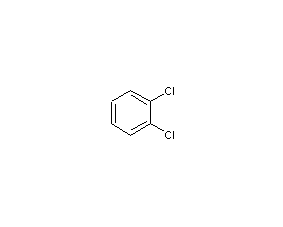 1,2-Dichlorobenzene Structural Formula