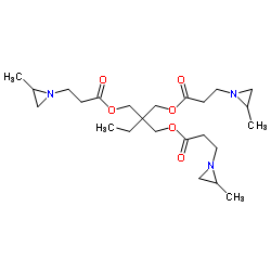 trifunctional aziridine cross-linking agent