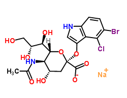 5-bromo-4-chloro-3-indolyl-α-D-N-acetylneuraminic acid sodium salt