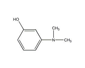 3-dimethylaminophenol structural formula