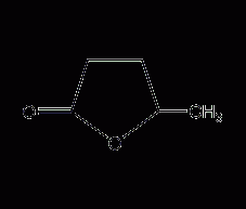 γ-valerolactone structural formula