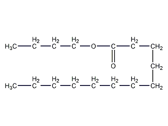 butyl laurate structural formula
