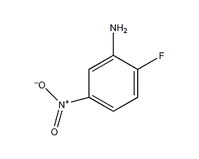 2-fluoro-5-nitroaniline structural formula