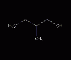 (±)-2-methyl-1-butanol structural formula