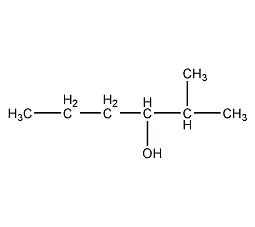 2-methyl-3-hexanol structural formula