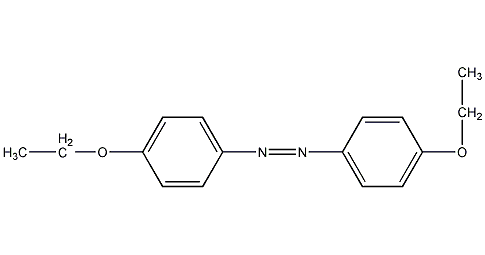 4,4'-diethoxyazobenzene structural formula
