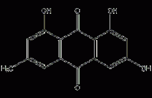 Emodin structural formula