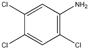2,4,5-Trichloroaniline Structural Formula