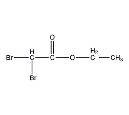 Ethyl dibromoacetate structural formula