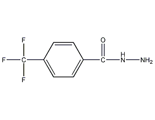 4-(trifluoromethyl)phenylenehydrazine structural formula