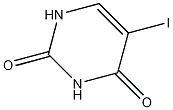 5-iodouracil structural formula