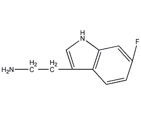 6-fluorotryptophan structural formula
