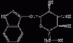 3-indoloxy-β-glucoside structural formula