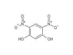 4,6-dinitroresorcinol structural formula