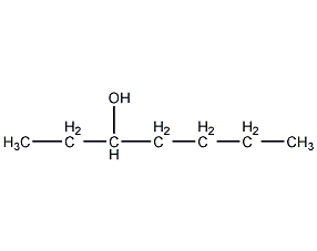 (±)-3-heptanol structural formula