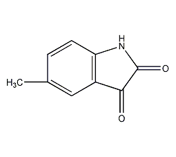 5-methylisatin structural formula