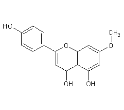 4',5-dihydroxy-7-methoxyflavone structural formula