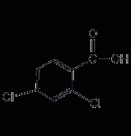 2,3-Dichlorobenzoic acid structural formula