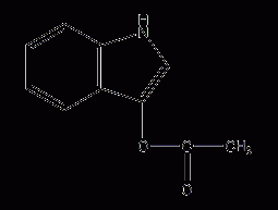 3-indole acetate structural formula