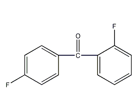 2,4'-difluorobenzophenone structural formula