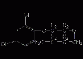 2,4-D-butyl ester structural formula