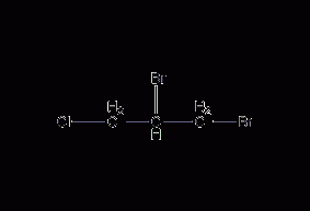 1,2-dibromo-3-chloropropane structural formula