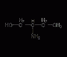 2-amino-1-butanol structural formula