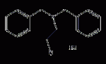 N-(2-chloroethyl)dibenzylamine hydrochloride structural formula